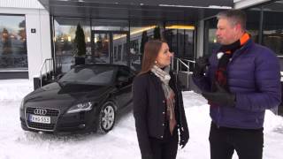 Kaarassa Kutosella sunnuntaina 4.1.2015 alkaen kello 18:30 Torin käytetyn koeajossa Audi TT