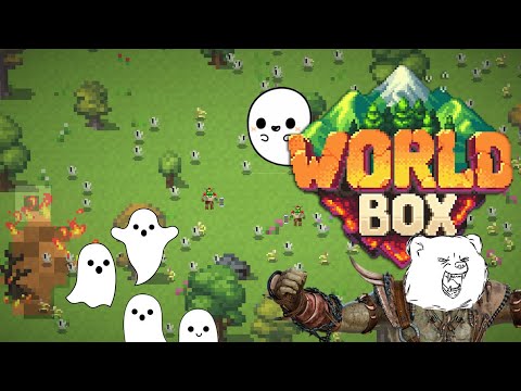 I Made 20000 Orcs Fight In The Corrupted Biome - Worldbox
