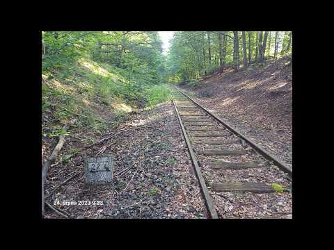 2023-08-24 Pochůzka P2030 km 23,827 Žandov - Telnice (pěšky)