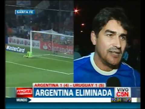 C5N - DEPORTES: ARGENTINA ELIMINADA DE LA COPA AMERICA [HINCHAS]