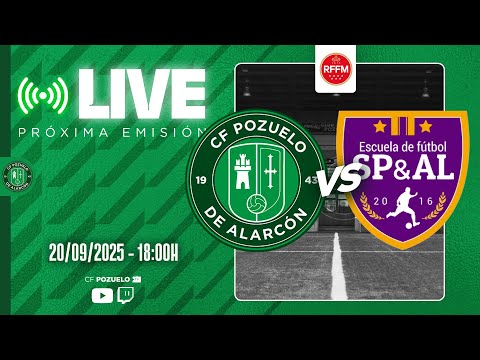 🔴 DIRECTO | CF POZUELO JUVENIL C 🆚 CD SP&AL FUENLABRADA | J2