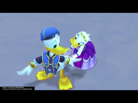 Kingdom Hearts II Final Mix (PS4) Cutscene #183 - Disney Castle has been saved
