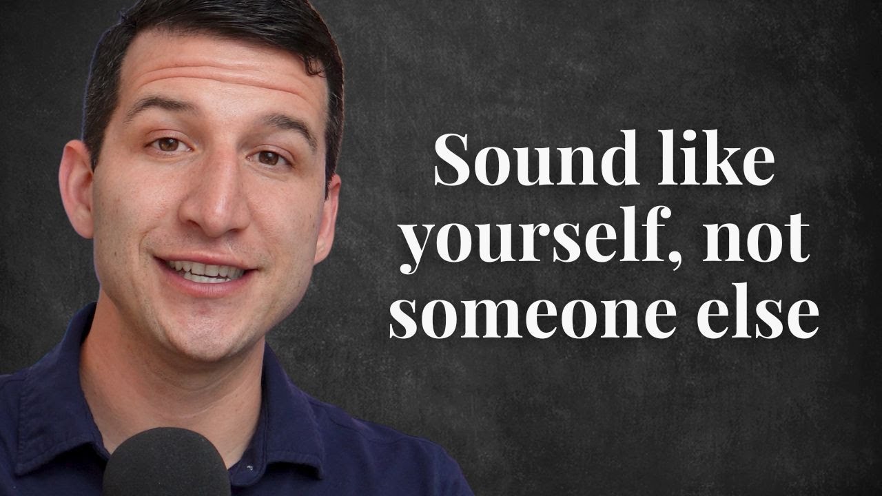 Why Copying Great Speakers Fails: How to Speak With Authority Using Your Own Experience | Ep. 97