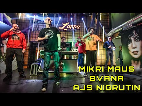 Mikri Maus,Bvana,Ajs Nigrutin live ceo cert @RTVZappa23  gosti Timbe,Smoke Mardeljano