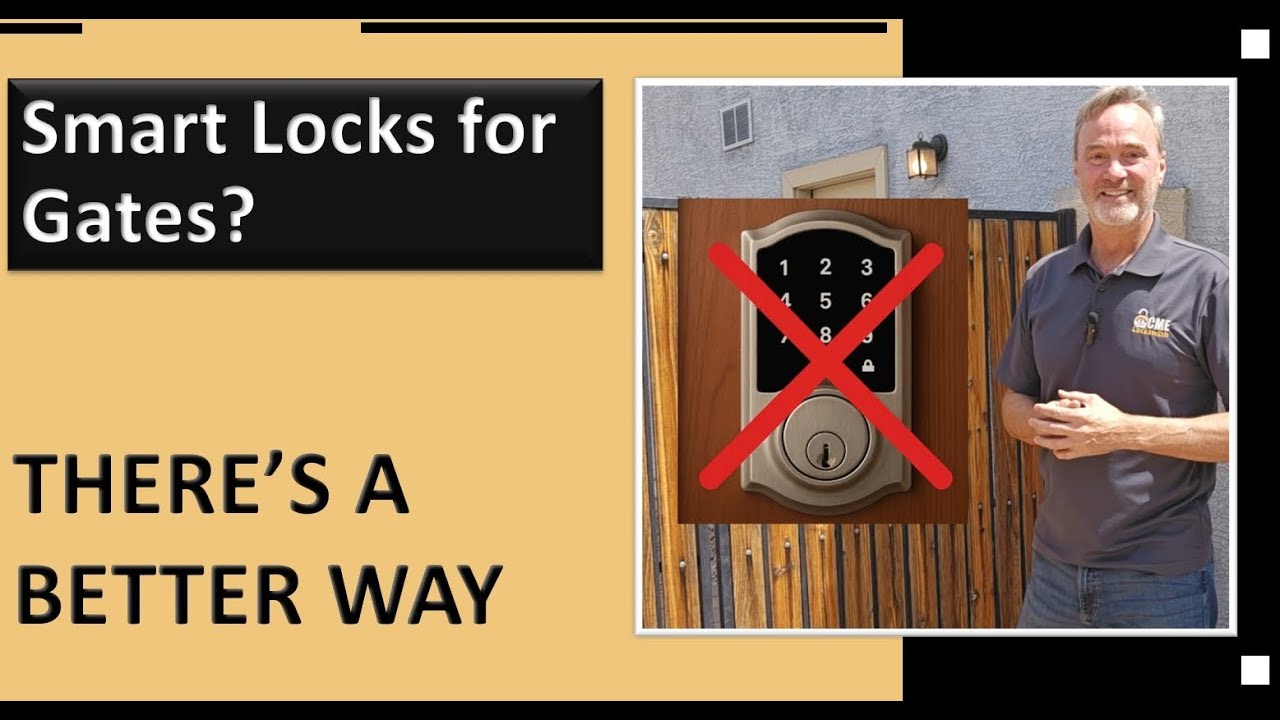 Can You Put Smart Locks on Outdoor Gates?