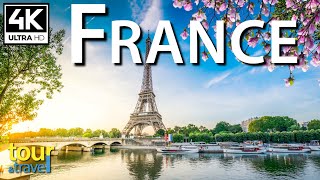 Scenic & Drone Video of France, French Music, Amazing places to visit in France - 4K & Relaxing #4k