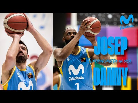 El primer partido ante su nueva afición de Josep Franch y Danny Agbelese | MOVISTAR ESTUDIANTES