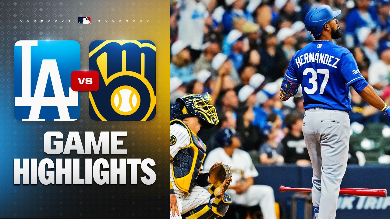 Dodgers vs. Brewers Game Highlights (5/23/26) | MLB Highlights