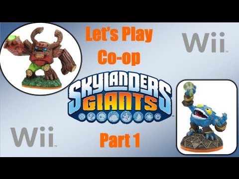 skylanders giants wii personnages