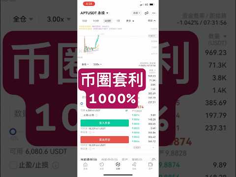 套利 无风险：年化1000%的数字货币套利机会，逻辑讲解（附实操建议）套利 | 套利合约怎么交易 | 套利搬砖 | 套利项目
