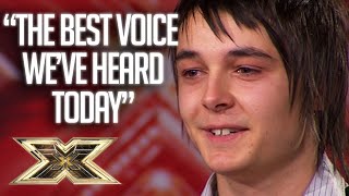 EMOTIONAL Leon Jackson impresses with his &quot;natural talent&quot; | Unforgettable Audition| The X Factor UK