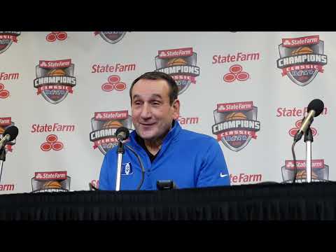 Blue Devils' Duke vs Kentucky Postgame Press Conference