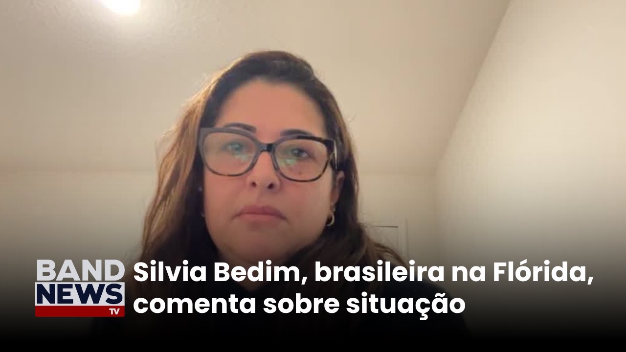 Brasileira que saiu de casa fala sobre o furacão | BandNews TV