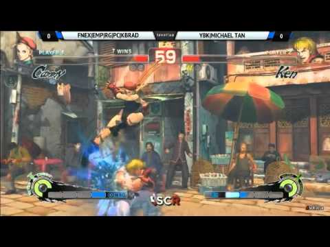 SoCal Regionals - Michael Tan (Ken) vs K-Brad (Cammy) - Super Street Fighter 4 AE2012