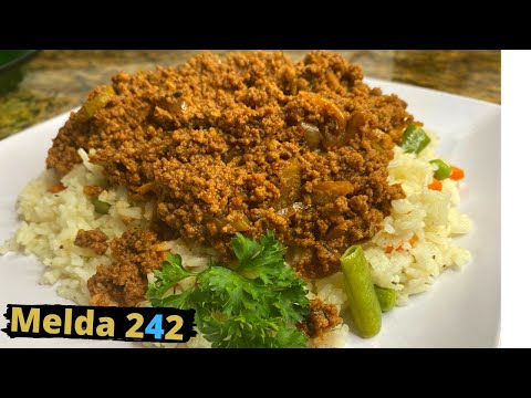 QUICK AND EASY GROUND BEEF | BAHAMIAN COOKING