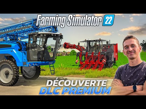 TEST et DÉCOUVERTE DU DLC PREMIUM DE FARMING SIMULATOR 22 ! (New map)