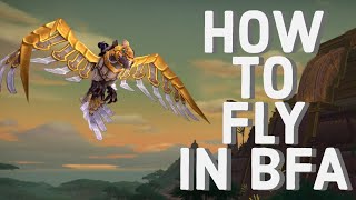 How To Unlock Flying in BFA - Pathfinder Complete Guide