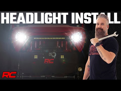 Installing Jeep JL-JT Headlights [by Rough Country]