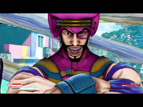SFV 1st Online Play pt63: Rashid vs. Laura