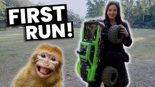 TRAXXAS XMAXX - First Run & Initial Thoughts (MONKEY STOLE MY PROTEIN BAR!) - TheRcKiwis