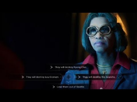 Vampire the Masquerade Bloodlines 2 Send I.A.O. to hunt Lou Ryong the Anarchs or stay out of Seattle