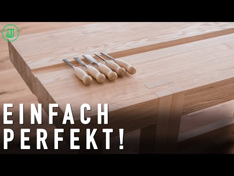 So baust du dir GESTELL und SPLIT TOP für deine Roubo Hobelbank! | Neue Werkbank #2 | Jonas Winkler
