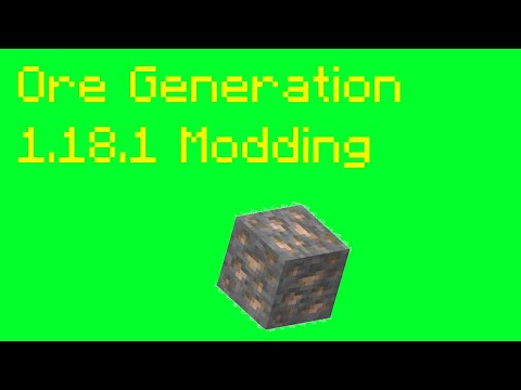 Ore Generation | 1.18.1 Minecraft Modding Tutorial