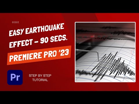 How To Simulate An Earthquake Effect - Adobe Premiere Pro 2023
