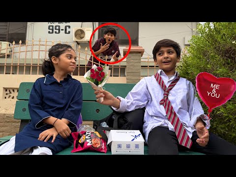 CAUGHT MY LIL BROTHER ON SECRET DATE!
