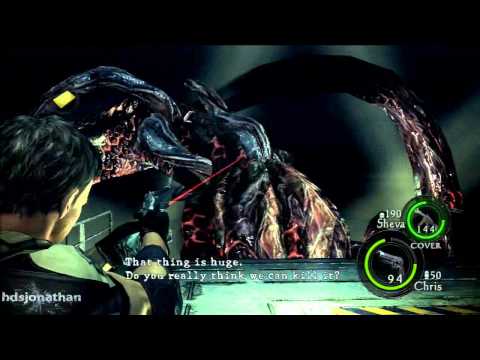 Resident Evil 5 Walkthrough - Part 15 - Chapter 6-2 - Main Deck - All Treasures & BSAA Emblems