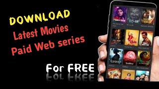 How to download any movie or web series for free. || MT