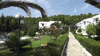 preview picture of video 'Views of Muses Hotel at Koukounaries , Skiathos island, Greece'