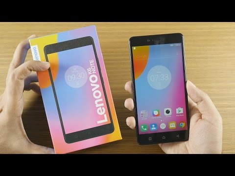 Lenovo K6 Note Unboxing & Hands On Overview