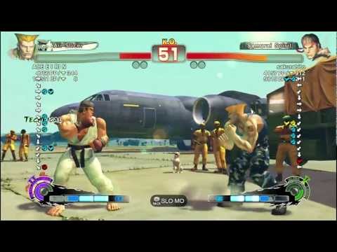 ACE EIRIN (Guile) vs Sakurabito (Ryu)