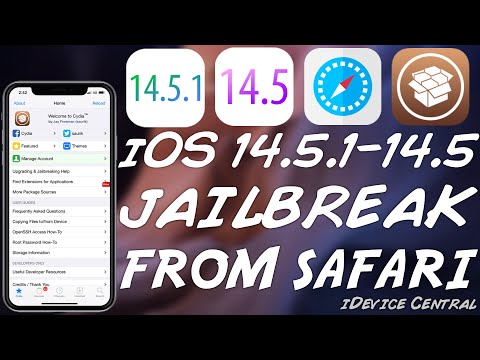 iOS 14.5.1 - 14.5 JAILBREAK From Safari Announced! - WebKit Jailbreak Without Computer / IPAs