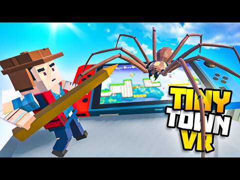 Creating the Grounded World in Tiny Town!  - Tiny Town VR