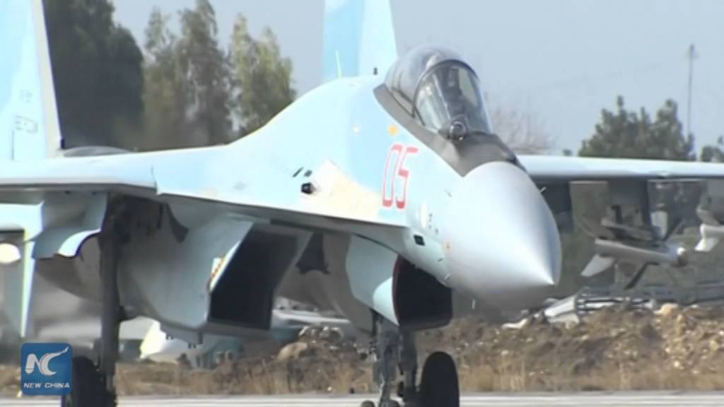 New Sukhoi Su-35S jets perform sorties from Hmeymim airbase