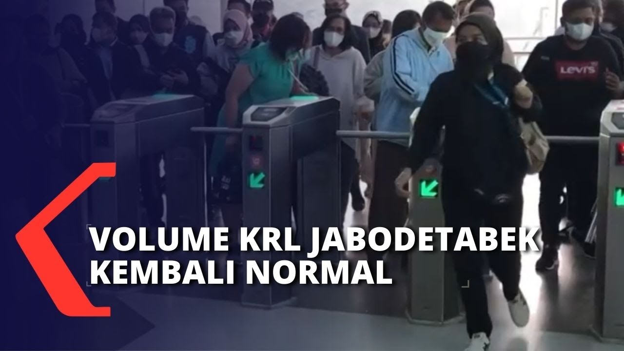 Setelah Liburan Panjang Waisak, Volume Penumpang KRL Jabodetabek Kembali Normal!