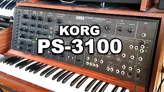 Video thumbnail for KORG PS-3100 - Synth Demo by synth4ever