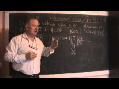 5/10 Lectia 123 - Teorema impartirii cu rest - Exercitii din Manualul de clasa a V-a - gimnaziu