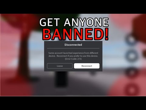 how to get ANYONE BANNED in roblox..
