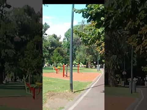 Green Bike Ride in Buenos Aires 🌳 | Parque Saavedra POV