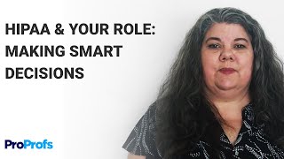 Keeping Up With HIPAA | Your Role & Responsibilities | ProProfs Courses