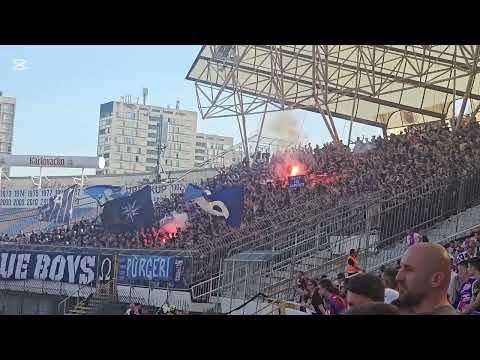 HNK Hajduk Split - GNK Dinamo 03.05.25 Hrvatski derbi Torcida vs Bad Blue Boys🔥