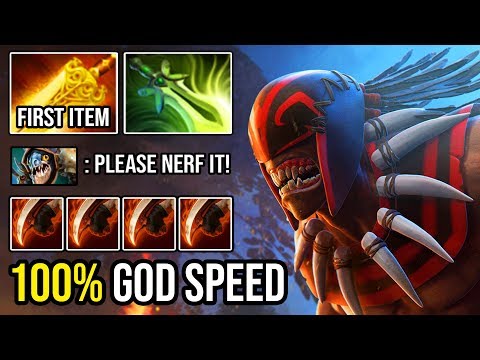 HOW TO 100% DELETE CANCER SLARK - Ultra Sonic Speed Bloodseeker Crazy 30 Kills First ITEM Radiance
