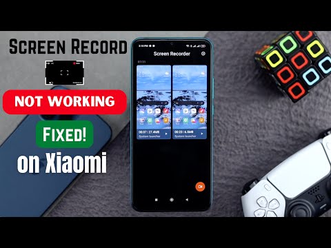 Xiaomi Screen Recording Problem? - Fix Screen Recorder not working on MiUi