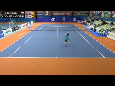 BESSONOV Dmitry (RUS) VS GOVERNATORI Jimmy (FRA) - Tennis Club Auray - Auray 4