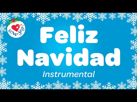 Feliz Navidad Karaoke 🎤 Instrumental Christmas Song 🎄 🔔