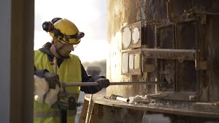 Innovative project to reduce fossil fuel usage and emissions from our cement pla