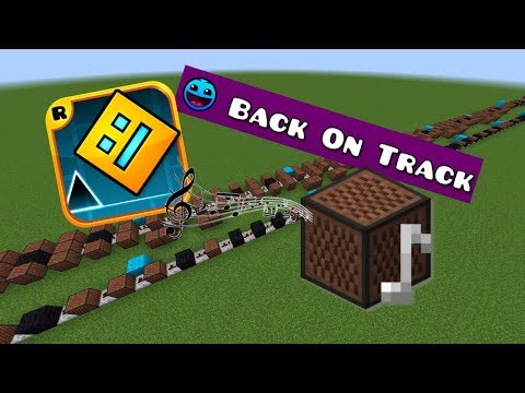 Minecraft: Geometry Dash - Back on Track with Note Blocks